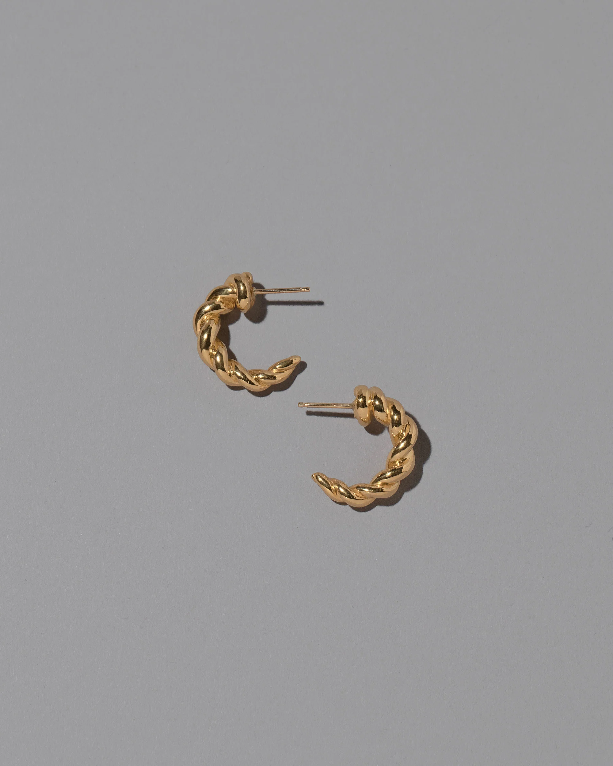 Foothill Hoop Earrings - Solid Gold