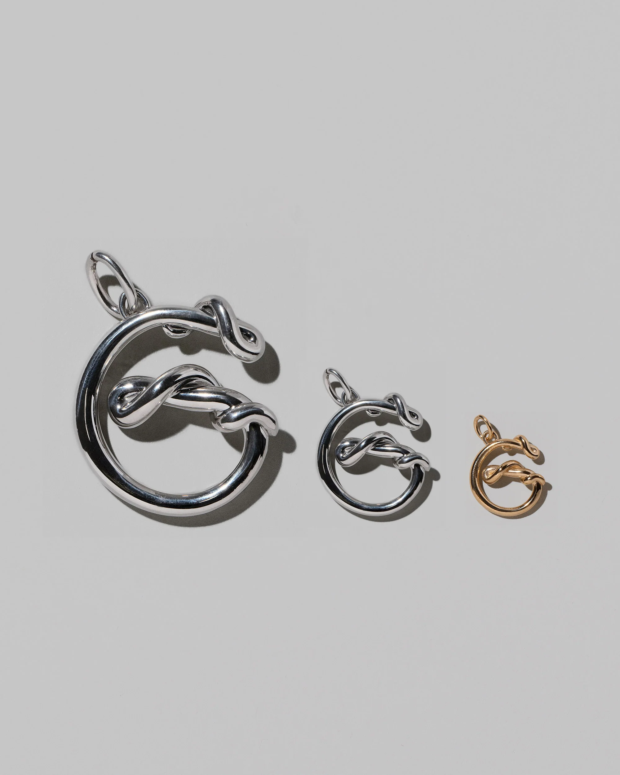 Large Sterling Silver Letter Charm - Image 18