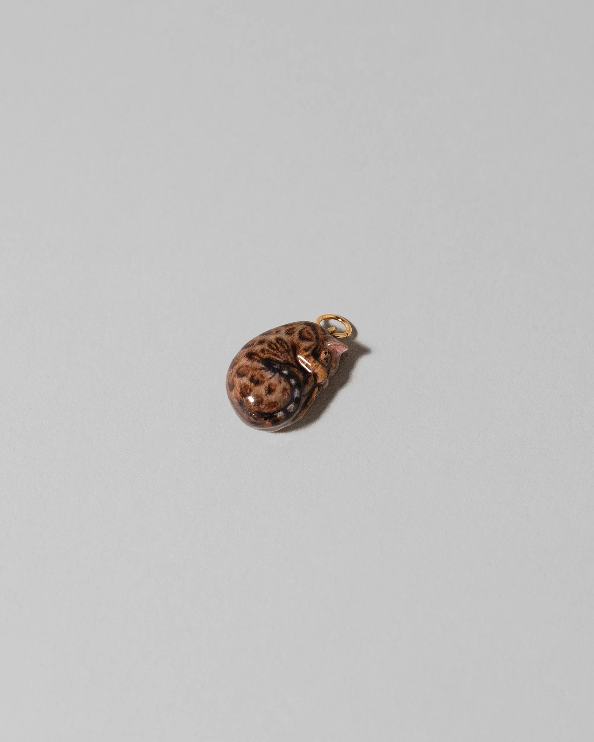 Curled-Up Cat Charm - Image 4