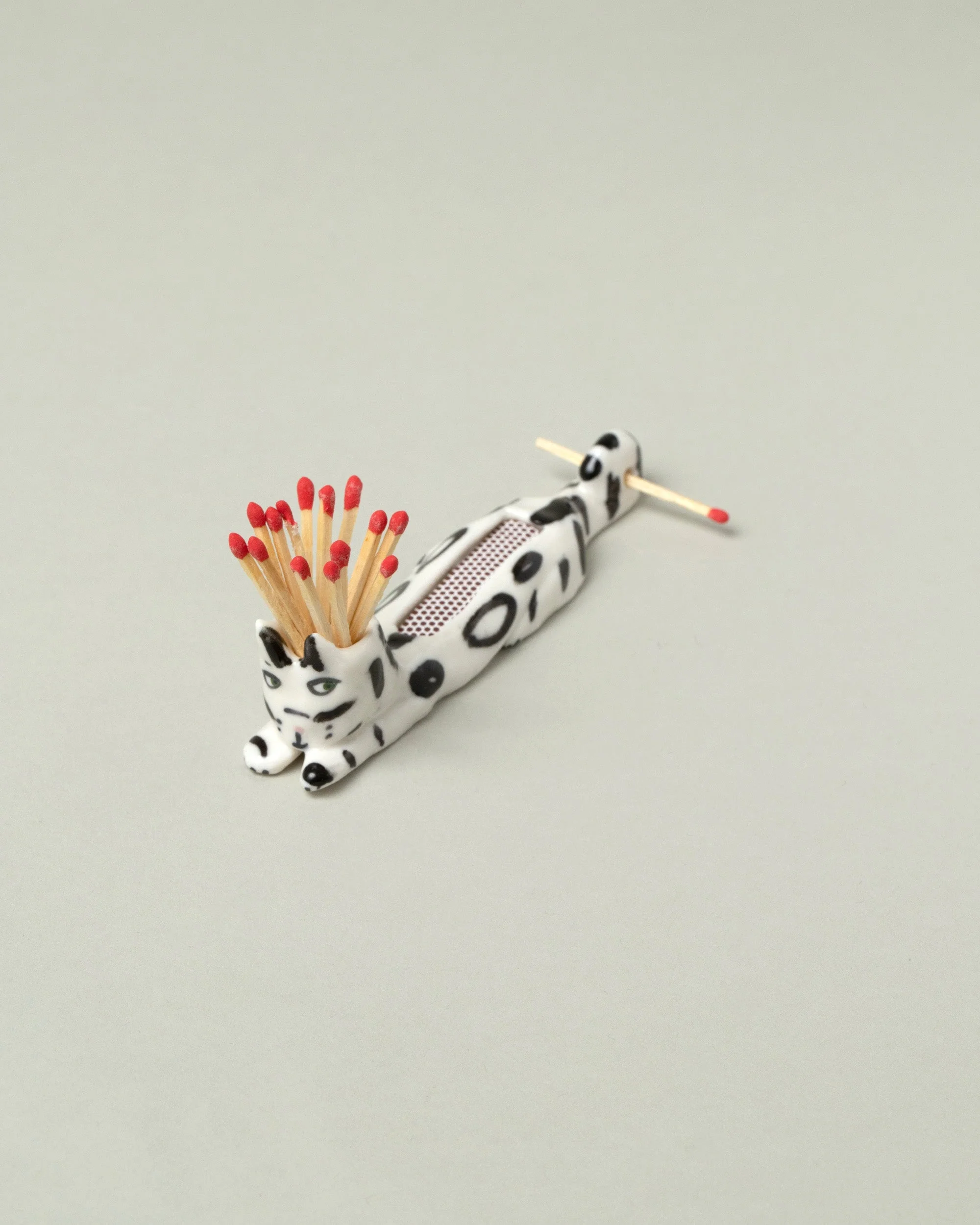 Black Spots Matchstick Cat - Image 3