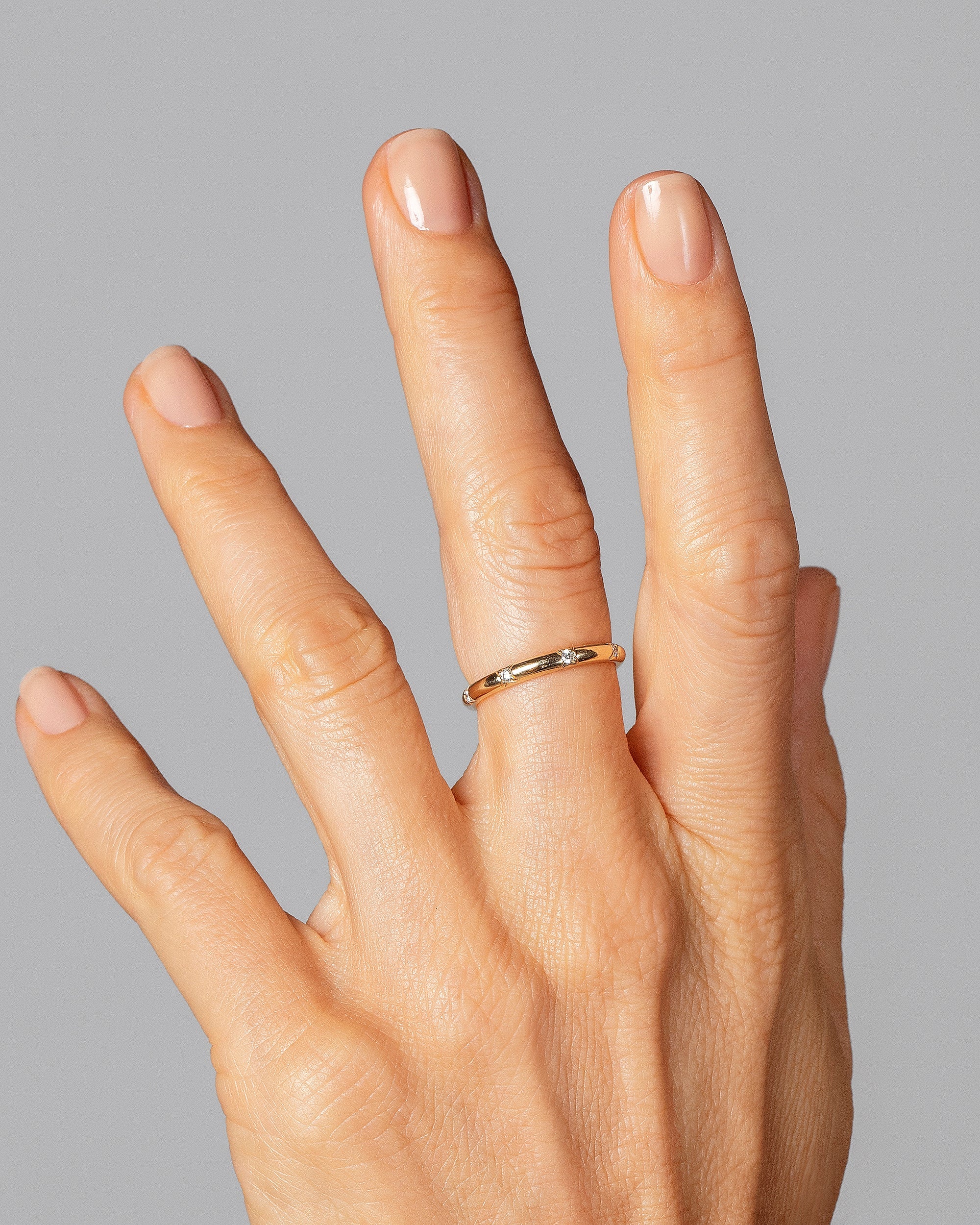 Half Round Studded Band - Image 3