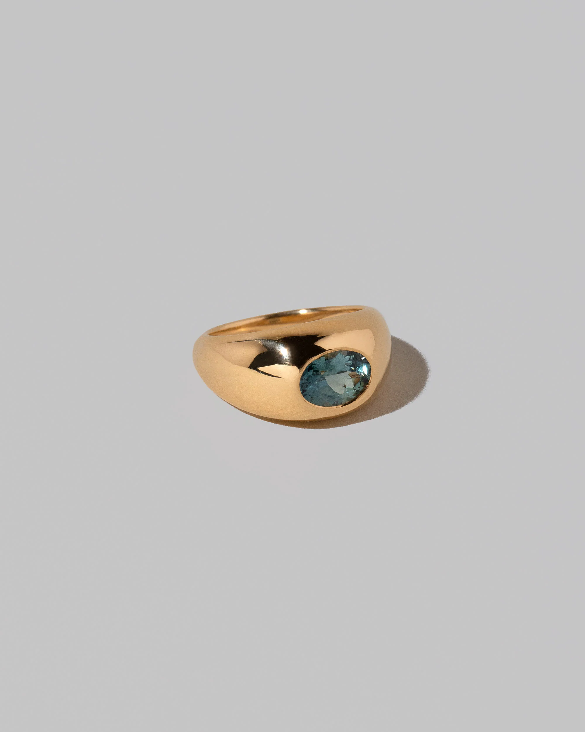 Jupiter Ring - Teal Sapphire - Image 3
