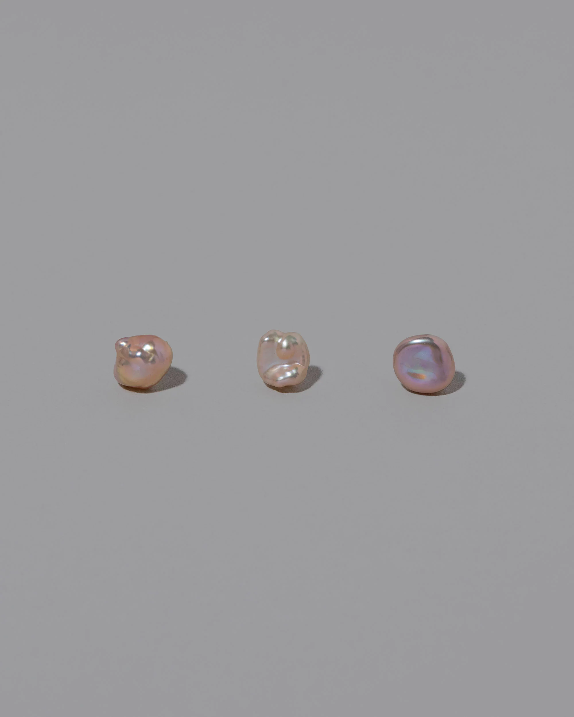 Lagniappe Pearl Stud Earring Single - Blush - Image 2
