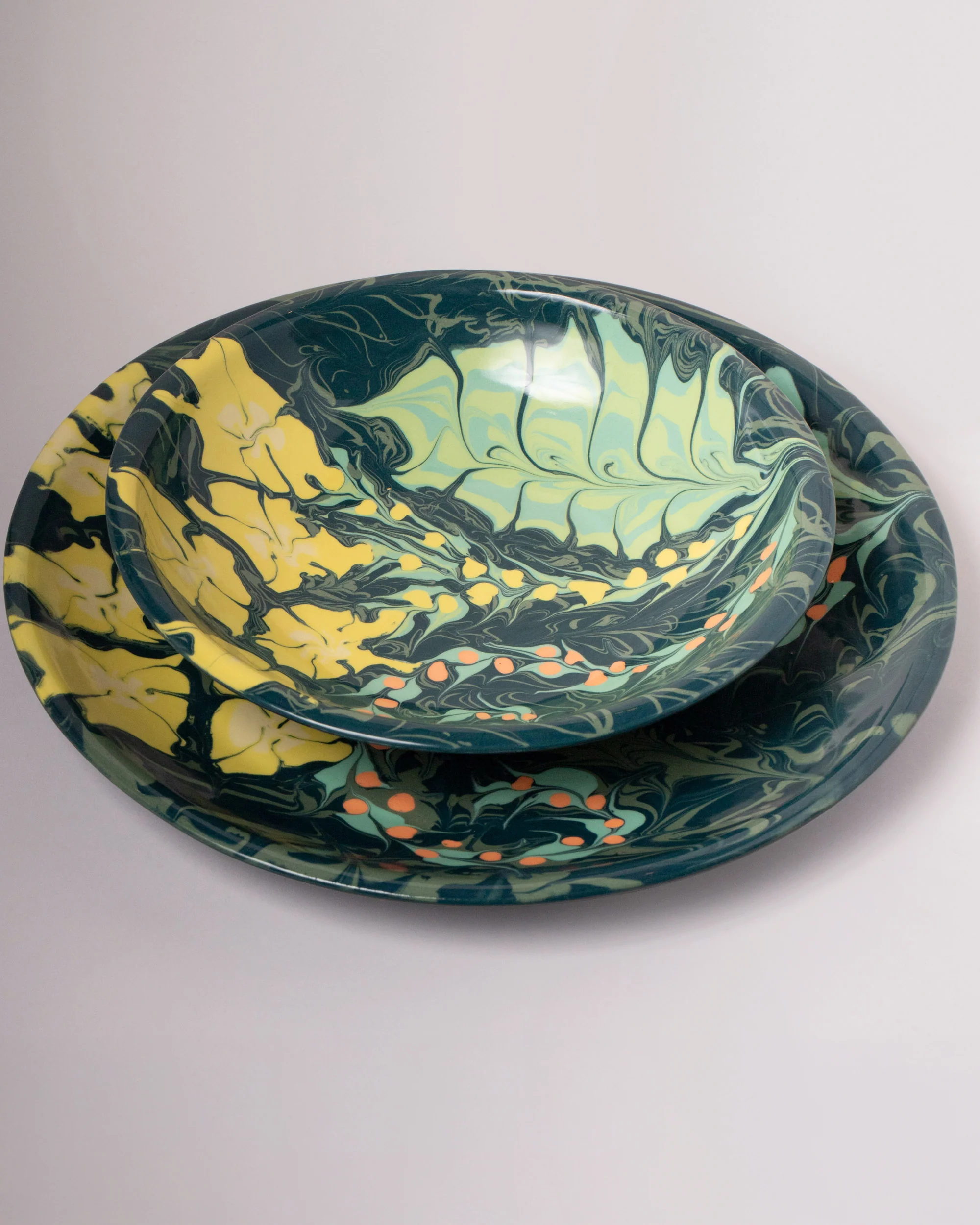 Slipware Pasta Bowl - Image 12