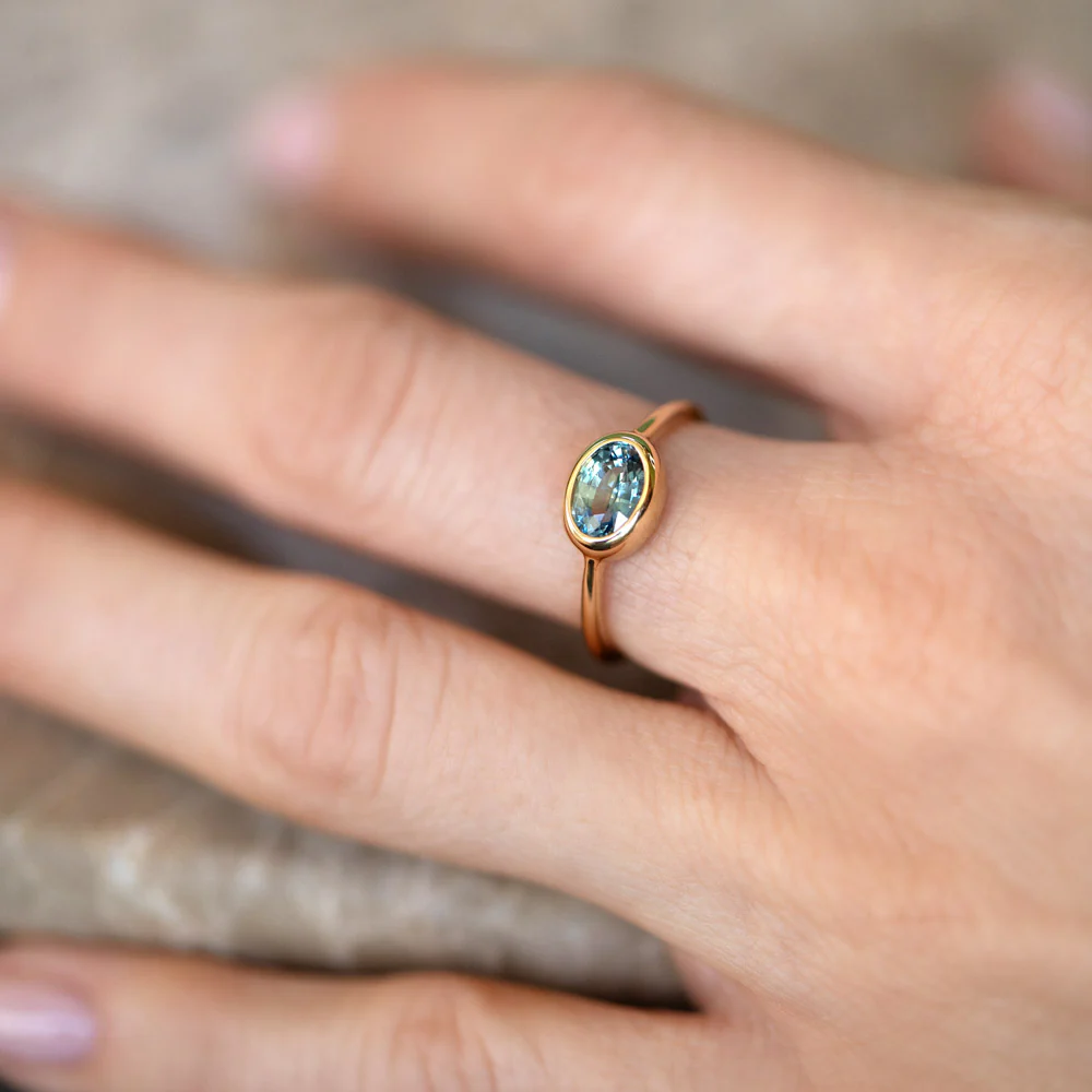 Geyser Bicolor Sapphire Ring 008 - Image 6