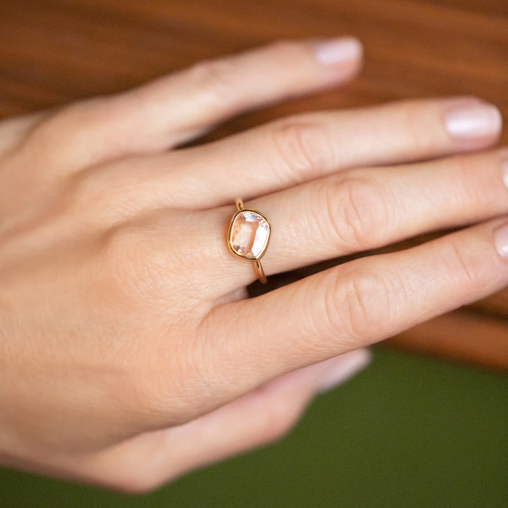 Gusher Pink Sapphire Ring 040 - Image 5