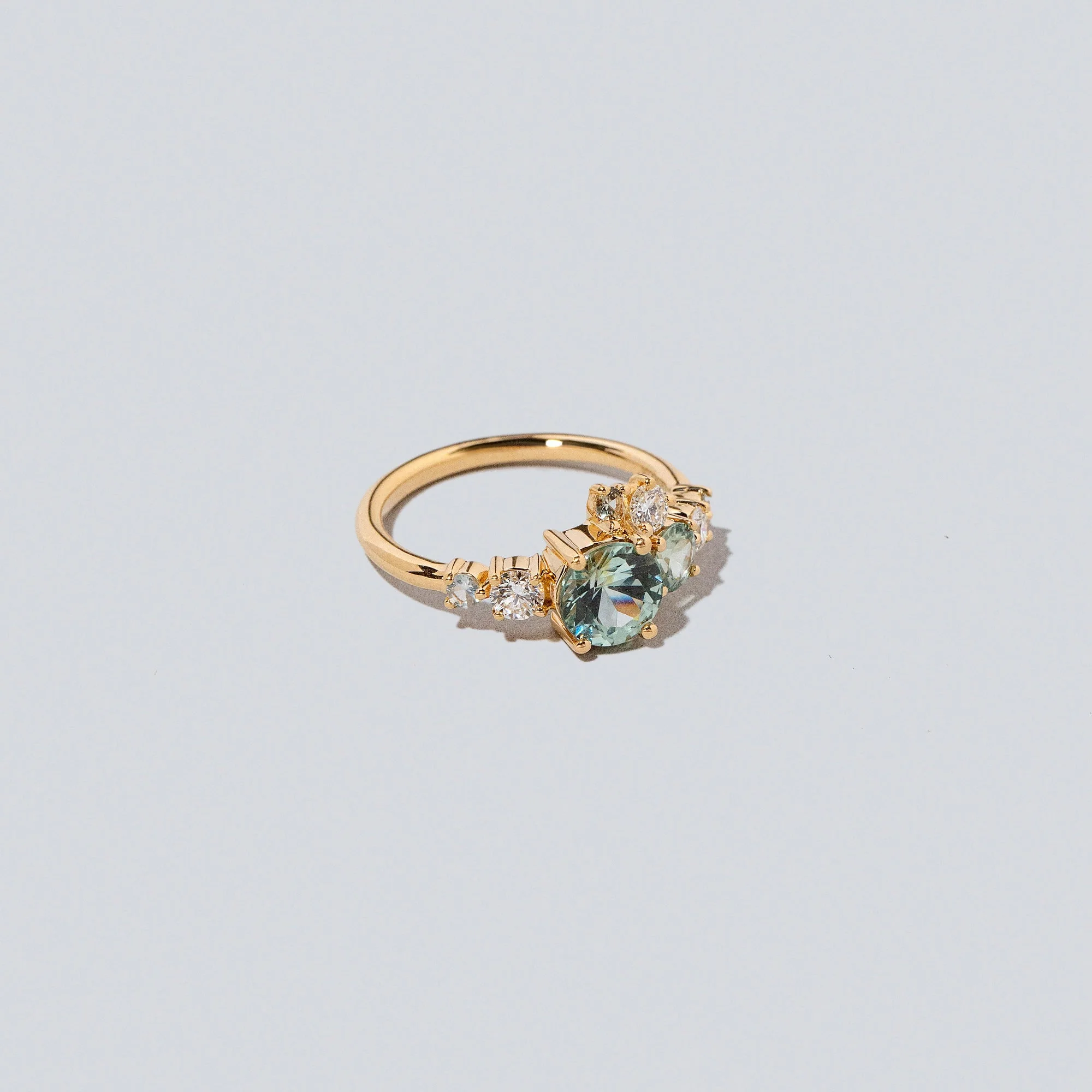 Luna Ring - Montana Sapphire - Image 4