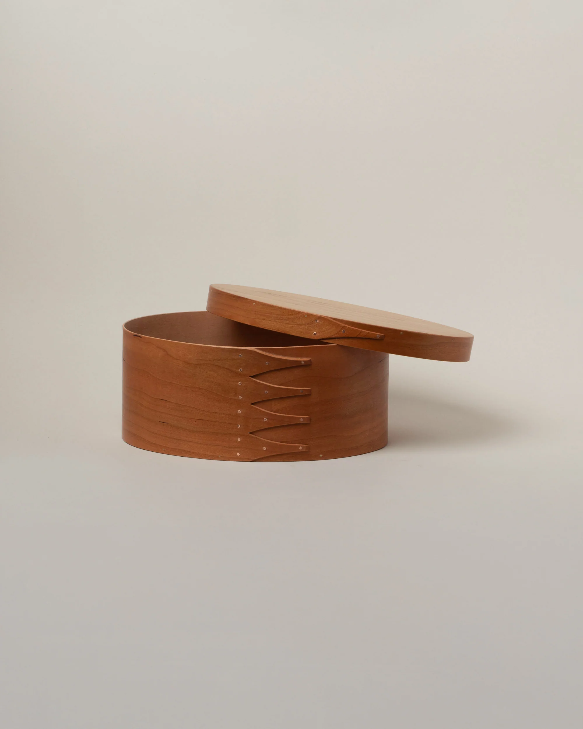 Cherry Wood Oval Box - Image 10
