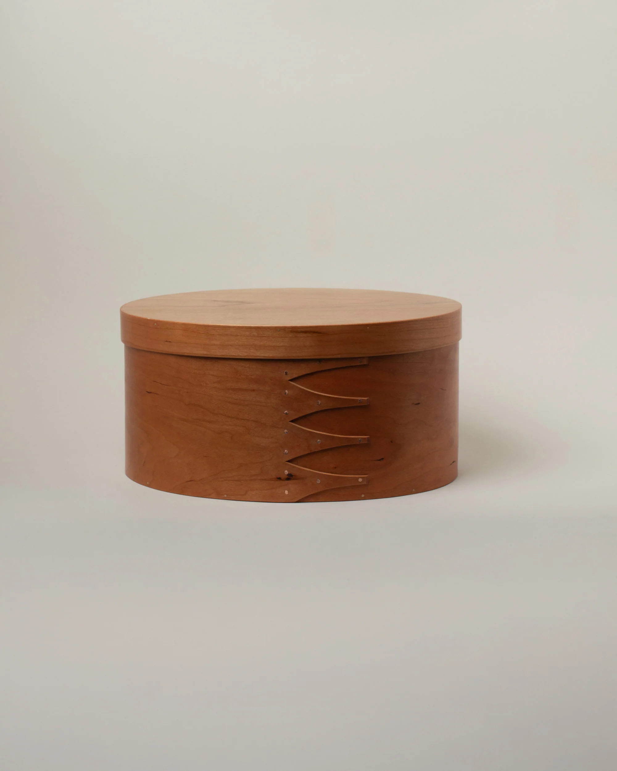 Cherry Wood Oval Box - Image 13