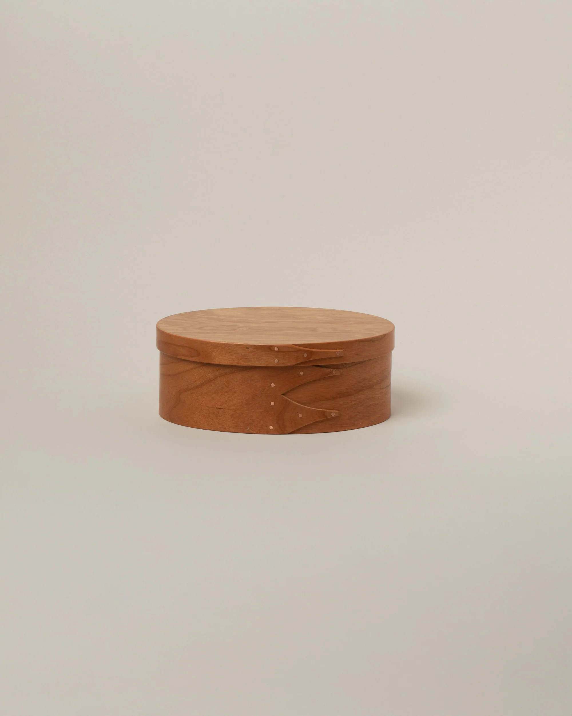 Cherry Wood Oval Box - Image 5