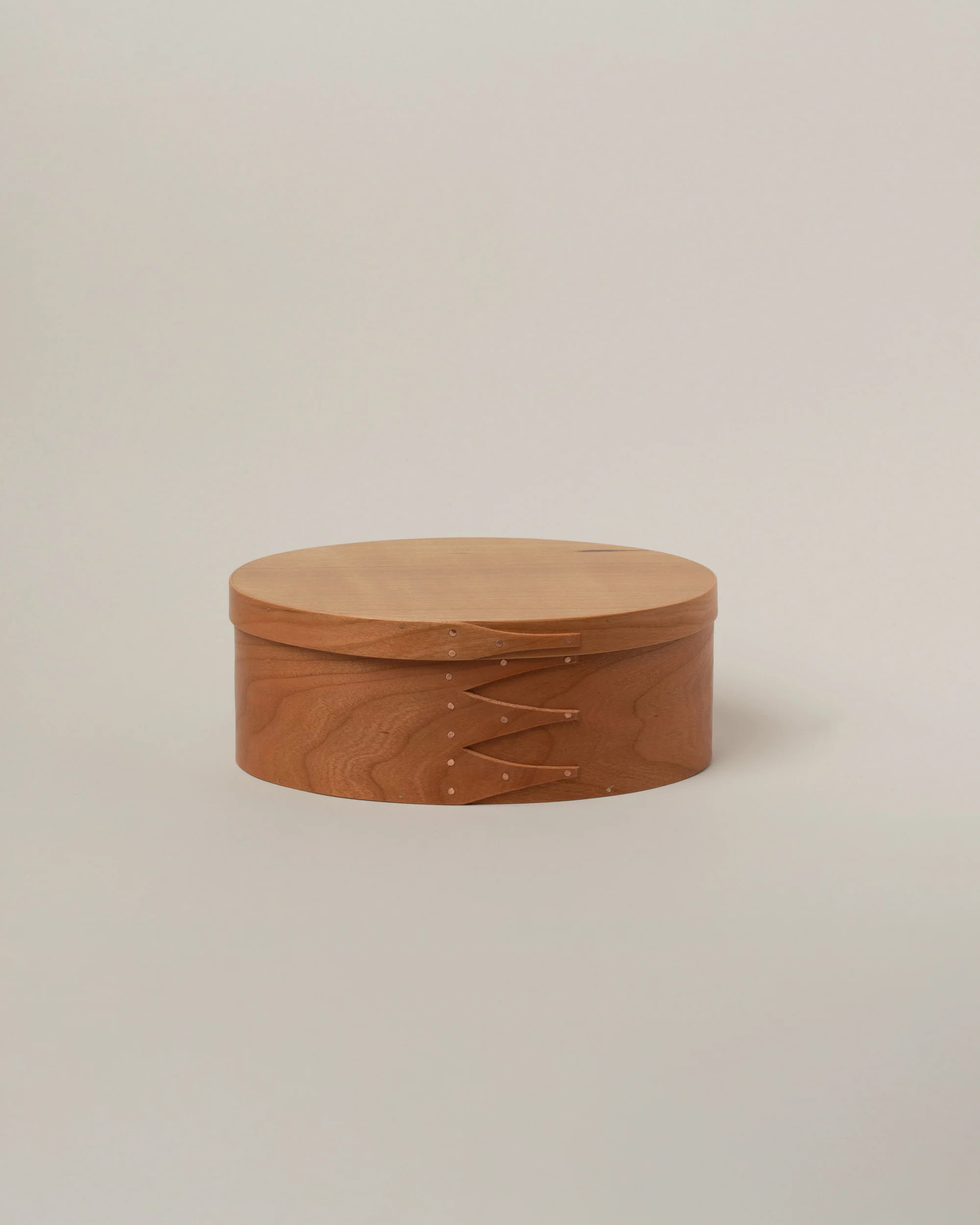 Cherry Wood Oval Box - Image 7