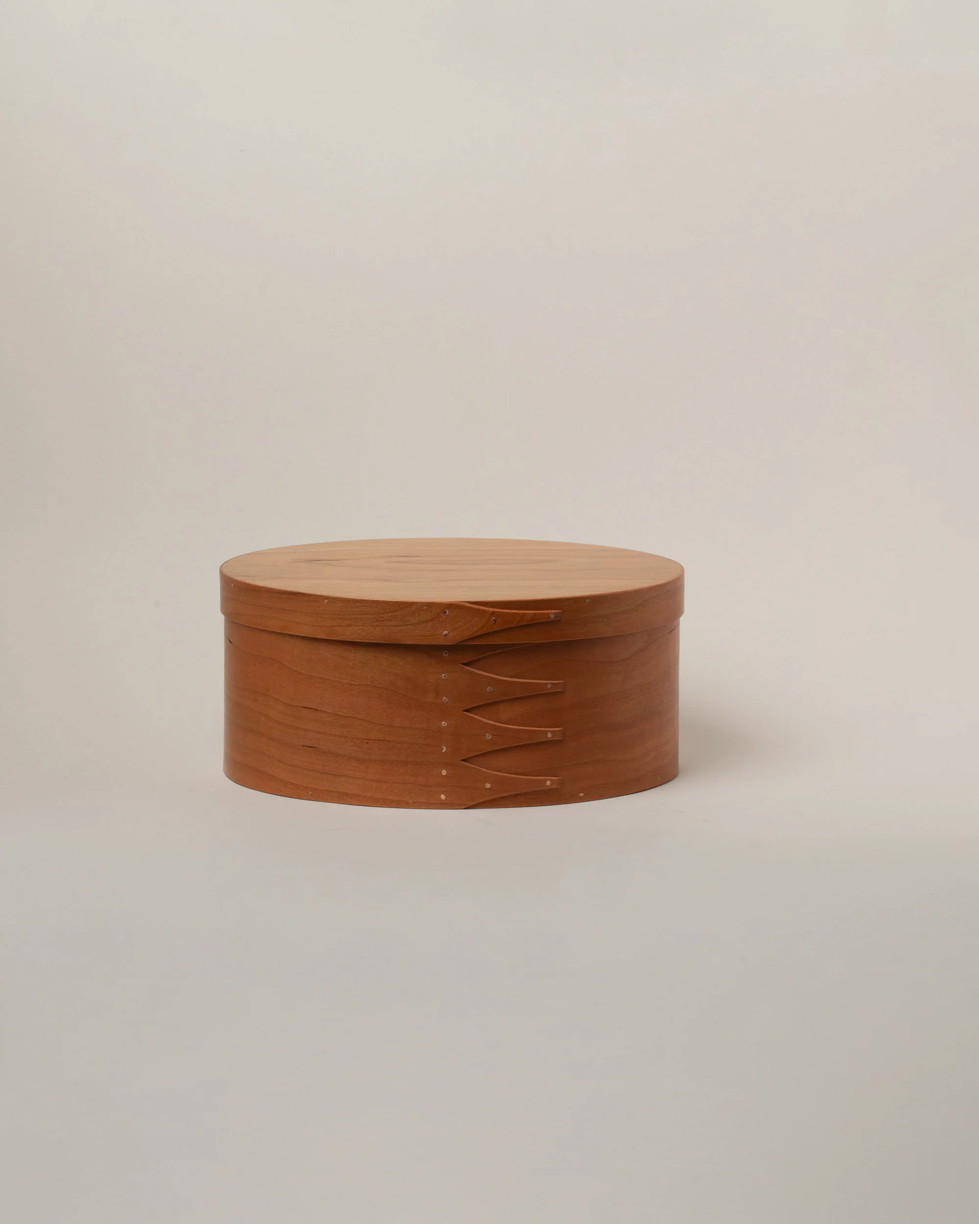 Cherry Wood Oval Box - Image 9