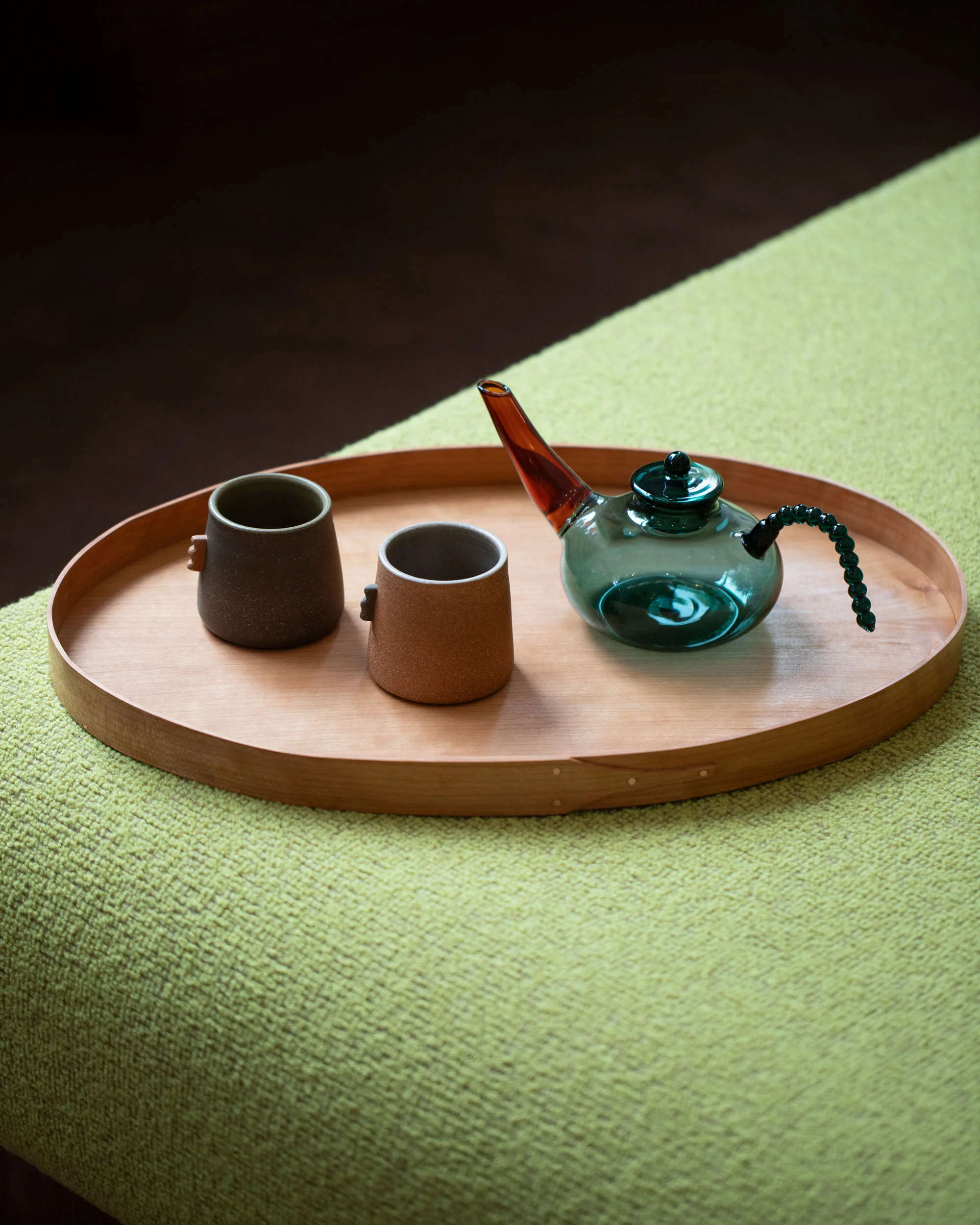 Cherry Wood Serving Tray - Image 4