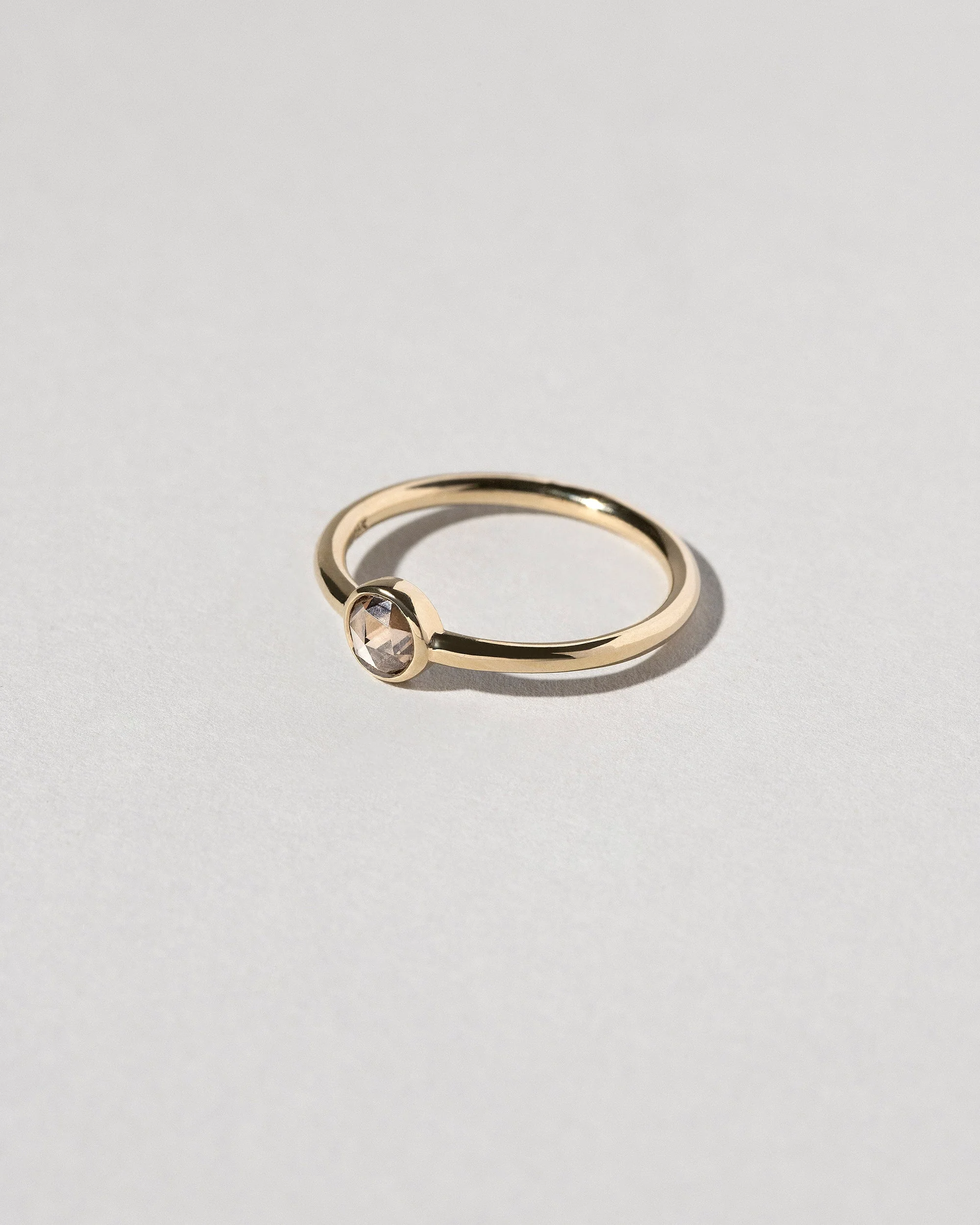 Rose Cut Champagne Diamond Ring - Image 2