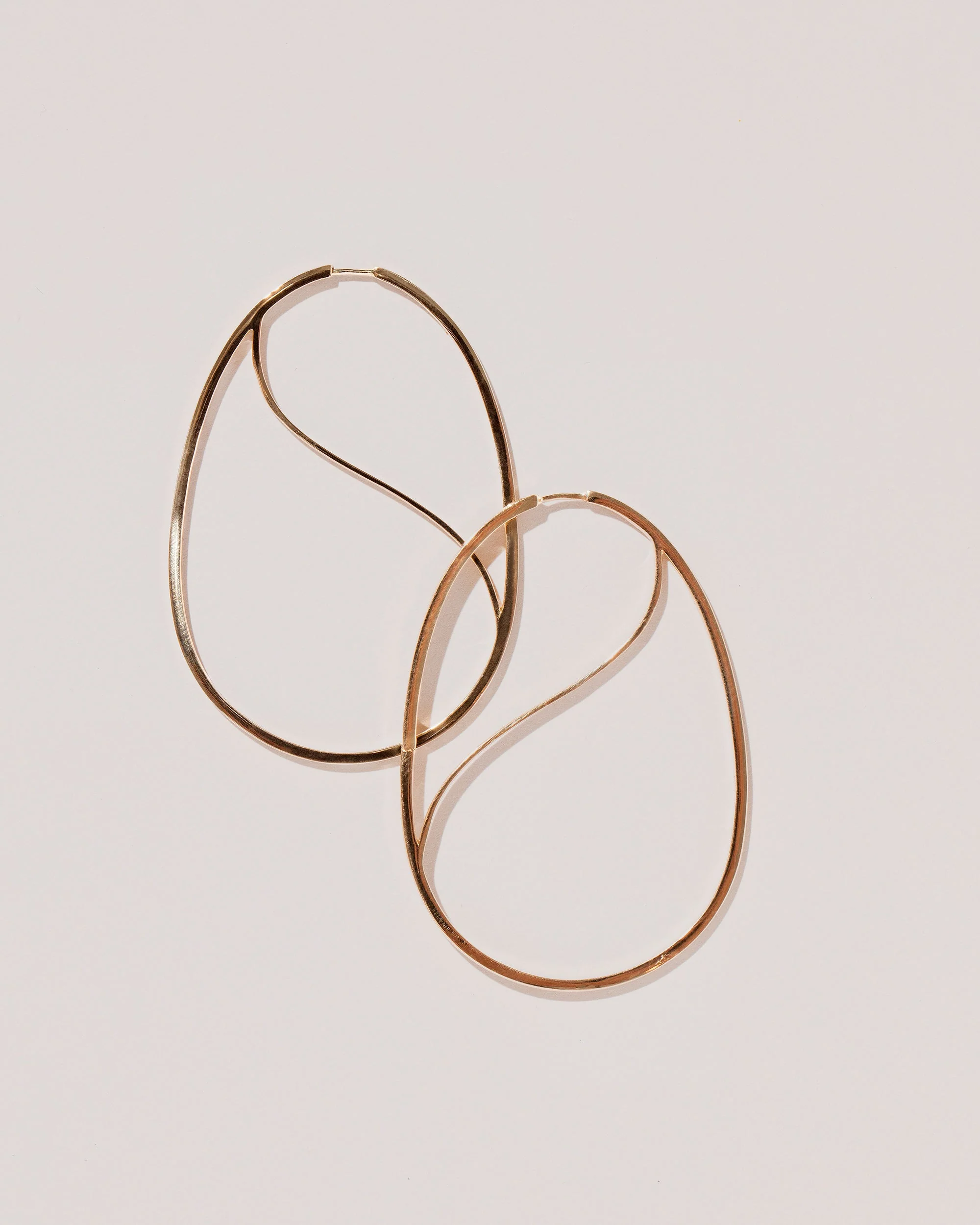 Snake Egg Hoop Earrings