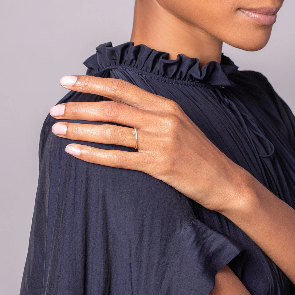 Stacked Ring - Baguette - Image 5