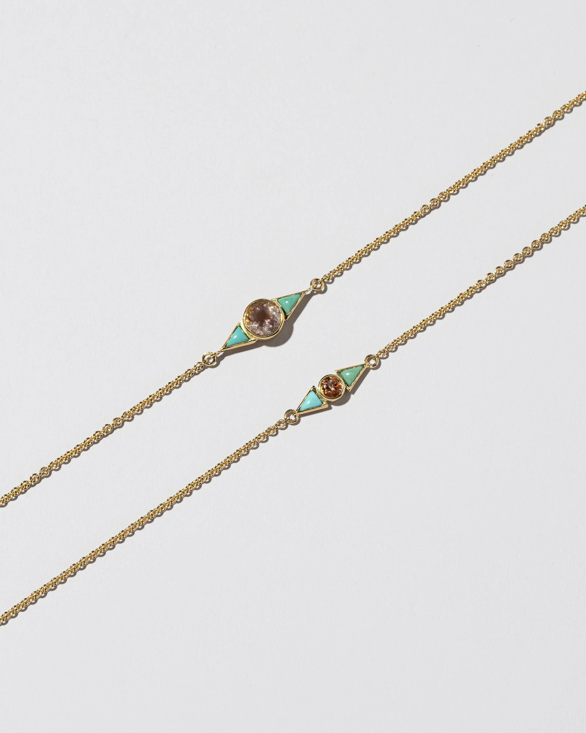 Sunstone & Turquoise Eye Bracelet - Image 5