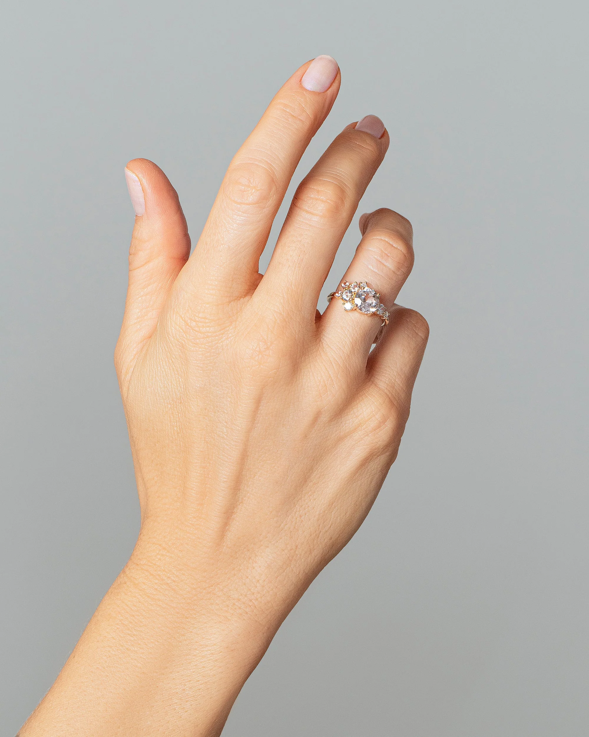 Vega Ring - Pink Sapphire - Image 4
